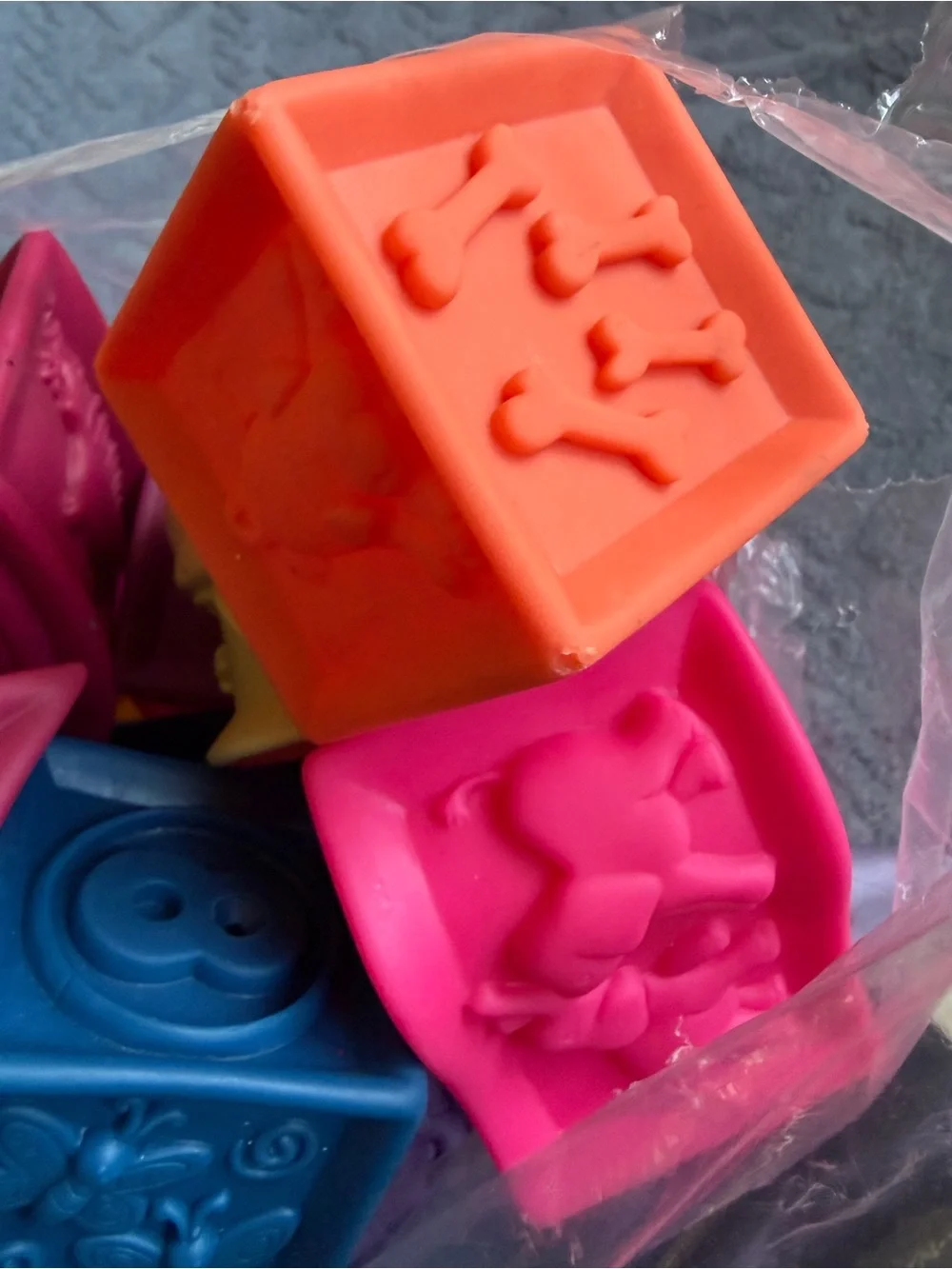Colorful Soft Stacking Blocks - Toddler Toy